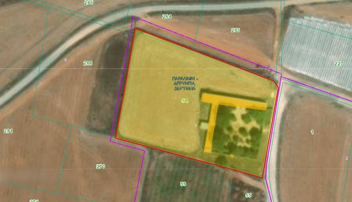 ΠΩΛΕΙΤΑΙ ΑΓΡΟΤΙΚΟ ΧΩΡΑΦΙ 6,094 T.M ΣΤΗΝ ΔΕΡΥΝΕΙΑ – ΑΜΜΟΧΩΣΤΟΣ – ID 002196850
